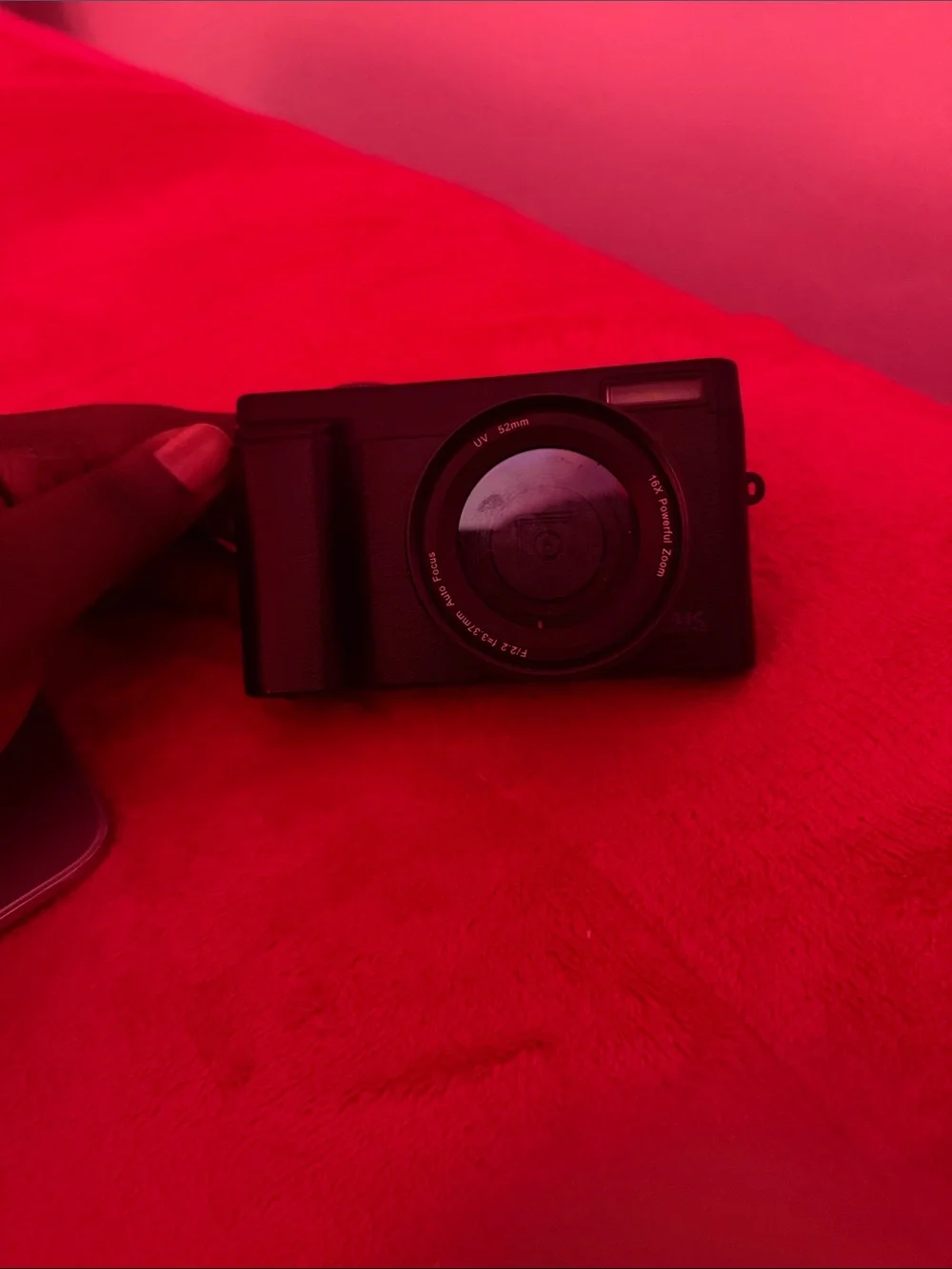 Compact Point-and-Shoot Camera in Black
